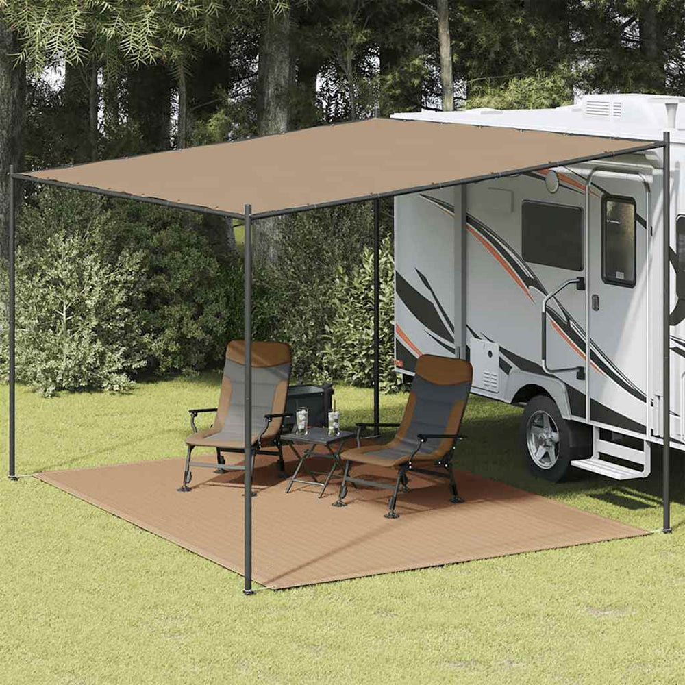 vidaXL Tent Carpet 300x400 cm Taupe
