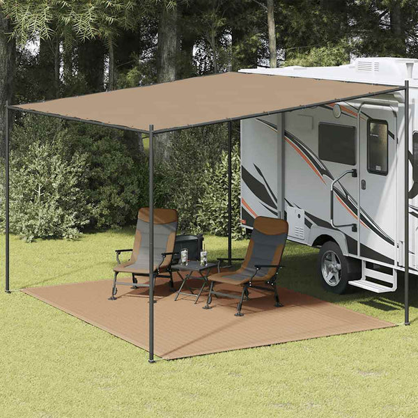 vidaXL Tent Carpet 300x400 cm Taupe