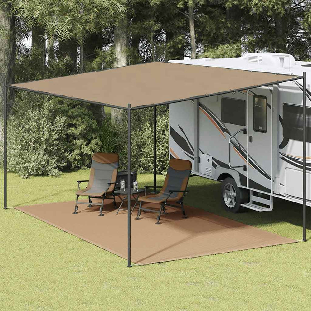 vidaXL Awning Carpet 300x500 cm Taupe