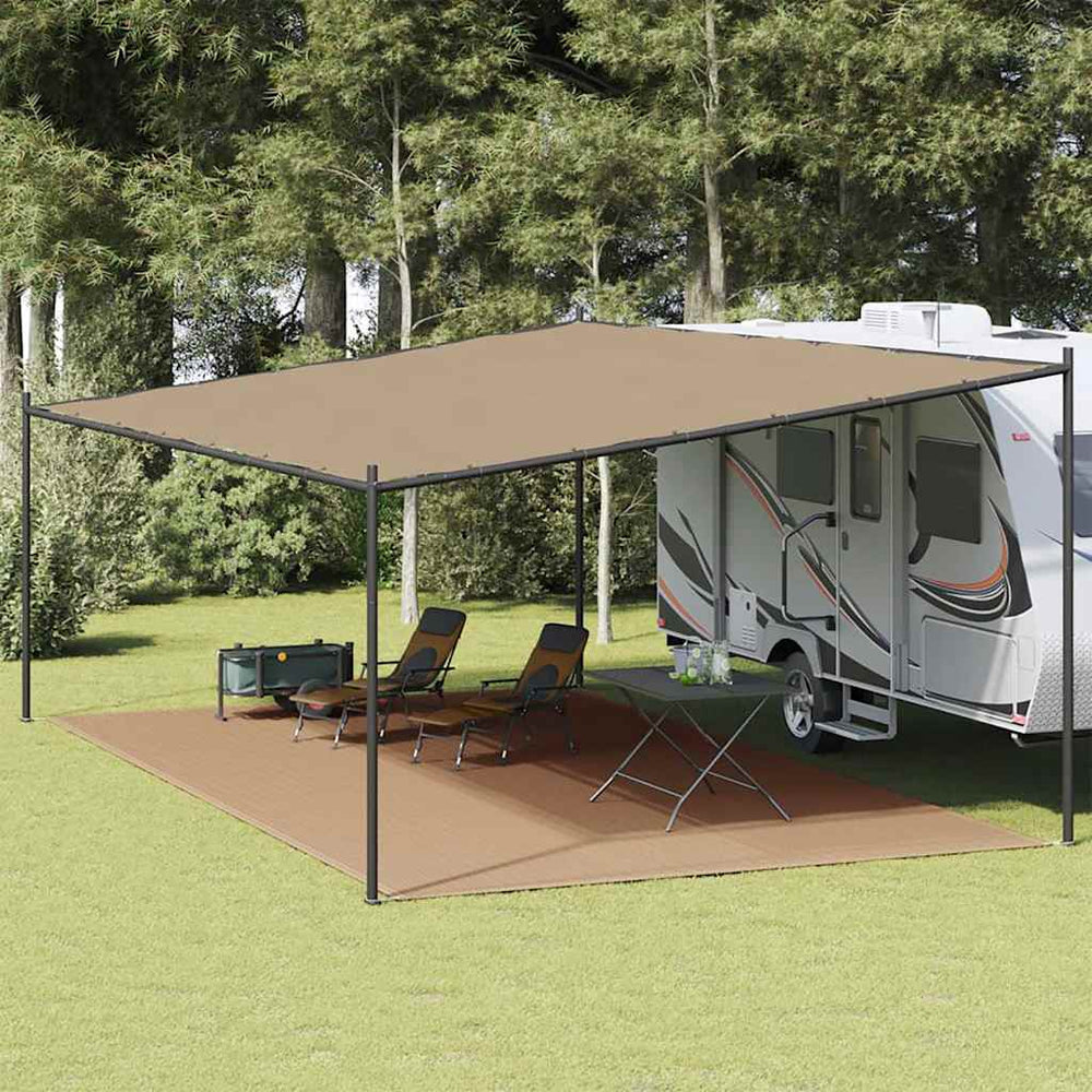 vidaXL Tent Carpet 400x600 cm Taupe