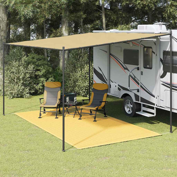 vidaXL Awning Carpet 250x450 cm Beige