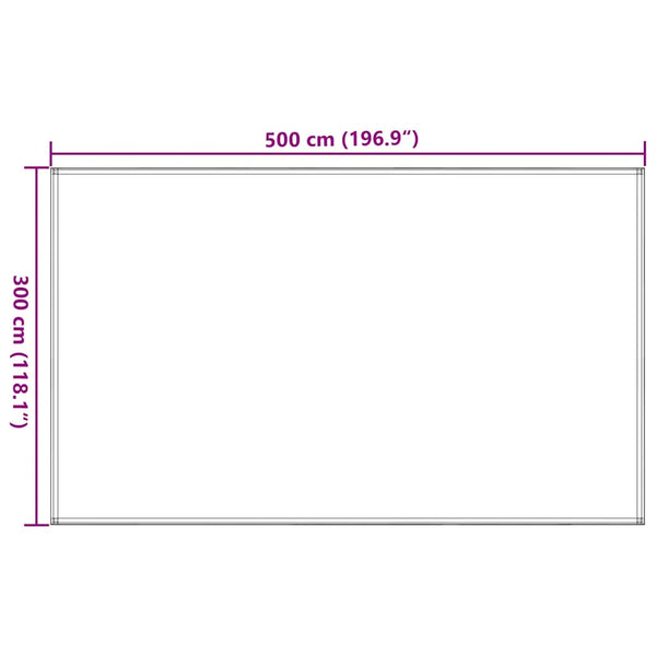 vidaXL Tent Carpet 300x500 cm Beige