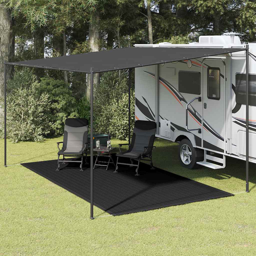 vidaXL Awning Carpet 250x450 cm Black