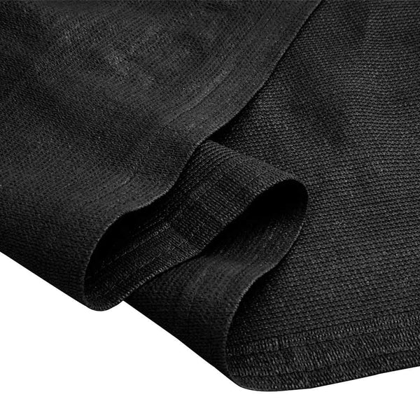 vidaXL Awning Carpet 400x700 cm Black HDPE