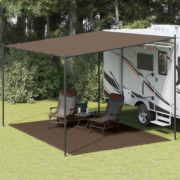 vidaXL Tent Carpet 300x400 cm Brown