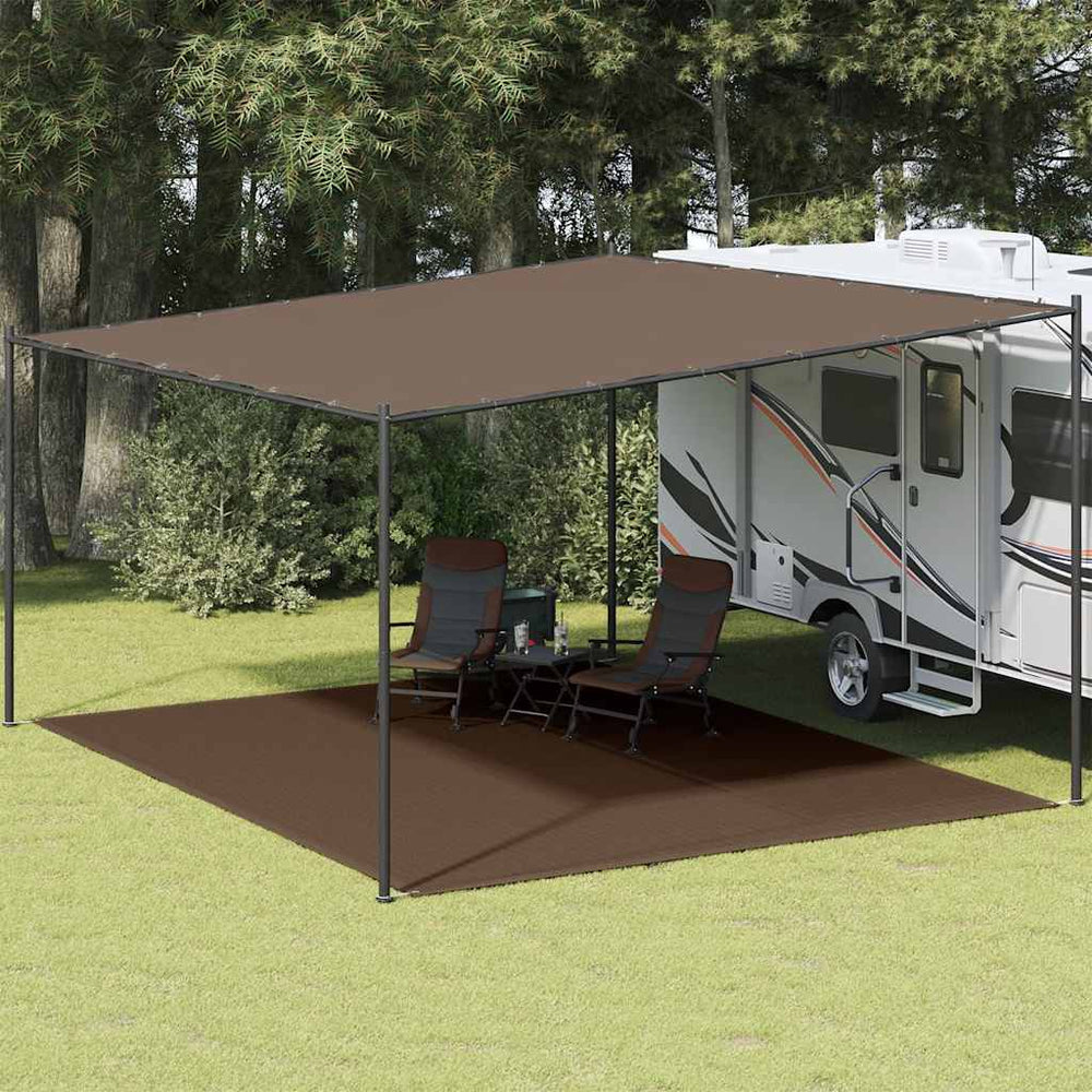 vidaXL Awning Carpet 400x500 cm Brown