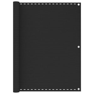 vidaXL Balcony Privacy Screen Anthracite 120x600 cm HDPE