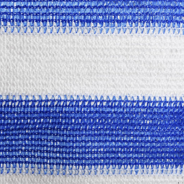 vidaXL Balcony Privacy Screen Blue and White 120x300 cm HDPE