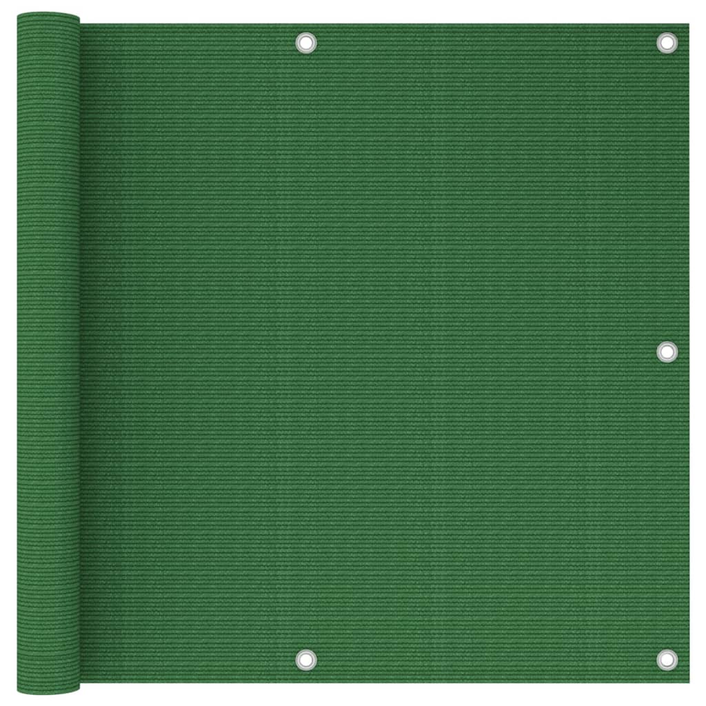 vidaXL Balcony Privacy Screen Light Green 90x300 cm HDPE