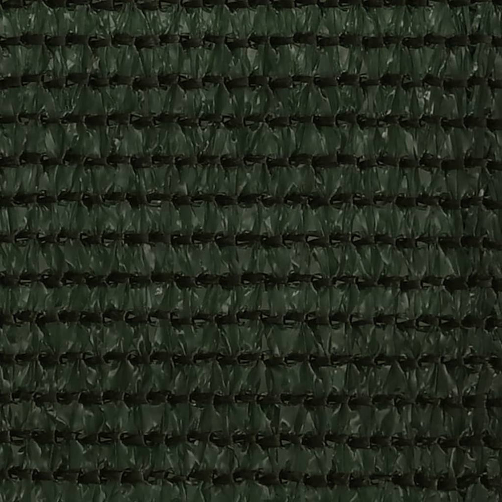 vidaXL Balcony Privacy Screen Dark Green 75x500 cm HDPE