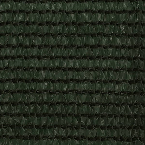 vidaXL Balcony Privacy Screen Dark Green 75x500 cm HDPE
