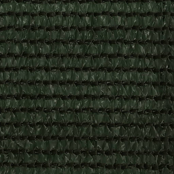 vidaXL Balcony Privacy Screen Dark Green 90x400 cm HDPE