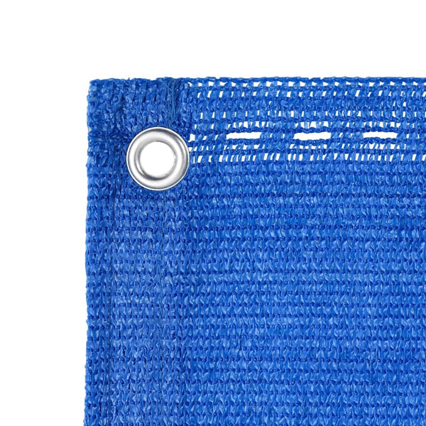 vidaXL Balcony Privacy Screen Blue 90x600 cm HDPE