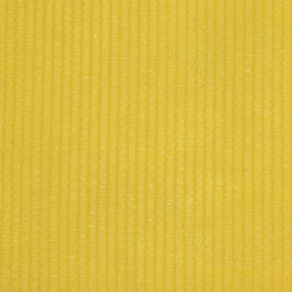 vidaXL Balcony Privacy Screen Yellow 75x500 cm HDPE