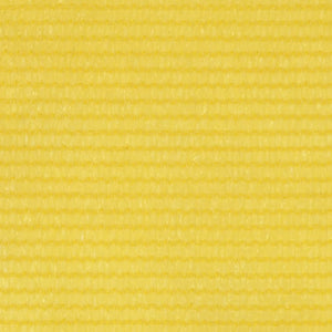 vidaXL Balcony Privacy Screen Yellow 75x600 cm HDPE