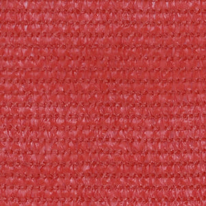vidaXL Balcony Privacy Screen Red 75x600 cm HDPE