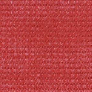 vidaXL Balcony Privacy Screen Red 120x500 cm HDPE