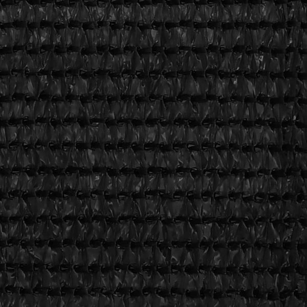 vidaXL Balcony Privacy Screen Black 120x500 cm HDPE