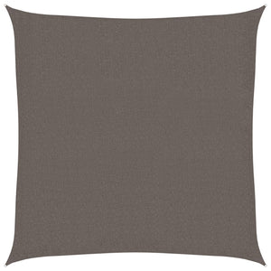 vidaXL Sun Shade Sail 160 g/m² Anthracite 2.5x2.5 m HDPE