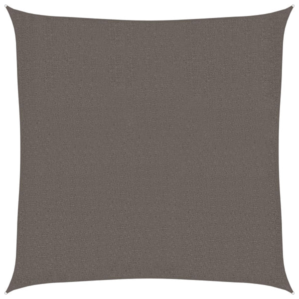 vidaXL Sun Shade Sail 160 g/m² Anthracite 2.5x2.5 m HDPE