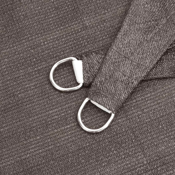 vidaXL HDPE Shade Sail 160 g/m² Anthracite 4.5x4.5 m