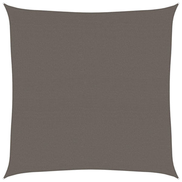 vidaXL HDPE Sun Shade Sail 160 g/m² Anthracite 5x5 m