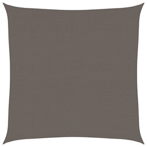 vidaXL Sun Shade Sail 160 g/m² Anthracite 6x6 m HDPE