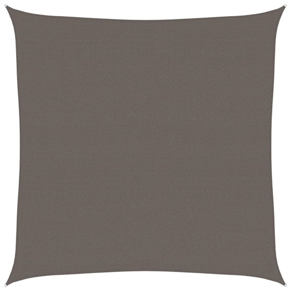 vidaXL Sun Shade Sail 160 g/m² Anthracite 6x6 m HDPE
