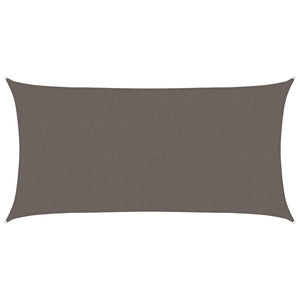 vidaXL HDPE Sun Shade Sail 2x3.5 m Anthracite