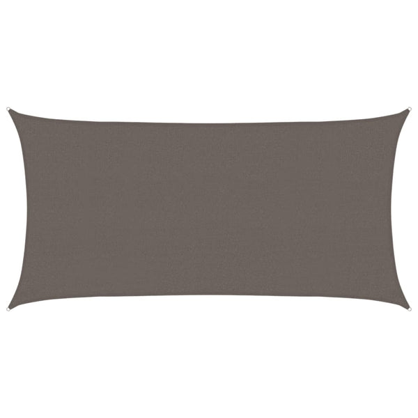 vidaXL HDPE Sun Shade Sail 2x3.5 m Anthracite