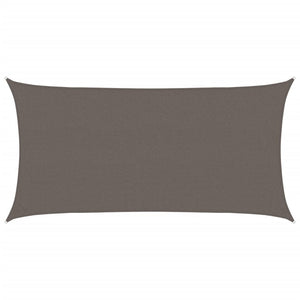 vidaXL Sun Shade Sail 160 g/m² Anthracite 2.5x4.5 m HDPE