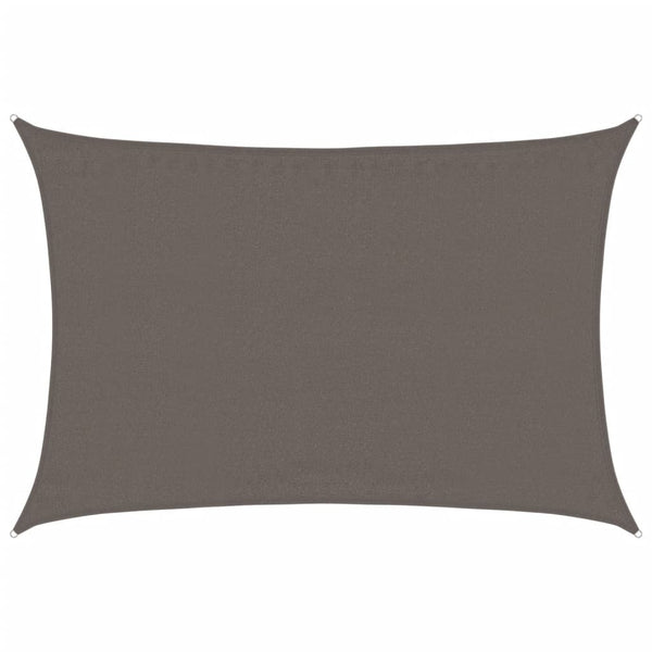 vidaXL Sun Shade Sail 160 g/m² Anthracite 3.5x5 m HDPE
