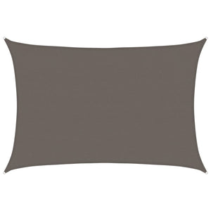 vidaXL Sun Shade Sail 160 g/m² Anthracite 5x6 m HDPE