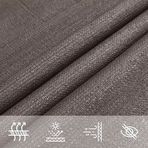 vidaXL Sun Shade Sail 160 g/m² Anthracite 5x7 m HDPE