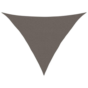 vidaXL Sun Shade Sail 160 g/m² Anthracite 2.5x2.5x3.5 m HDPE