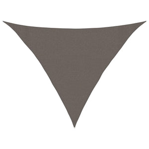vidaXL HDPE Sun Shade Sail 160 g/m² Anthracite 3x3x4.2 m