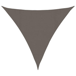 vidaXL Sun Shade Sail 160 g/m² Anthracite 4x4x4 m HDPE