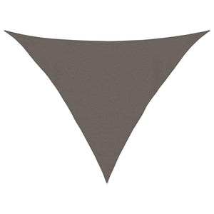 vidaXL HDPE Sun Shade Sail 160 gsm Anthracite 4x4x5.8 m