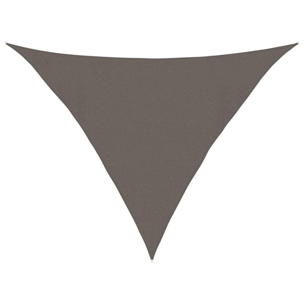 vidaXL HDPE Sun Shade Sail 160 gsm Anthracite 4x4x5.8 m