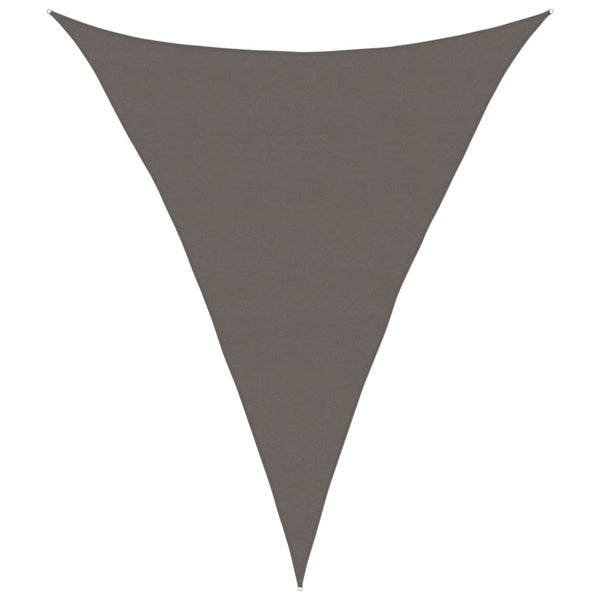vidaXL Sun Sail 160 g/m² Anthracite 5x6x6 m HDPE