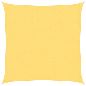 vidaXL Sun Shade Sail 160 g/m² Beige 2.5x2.5 m HDPE