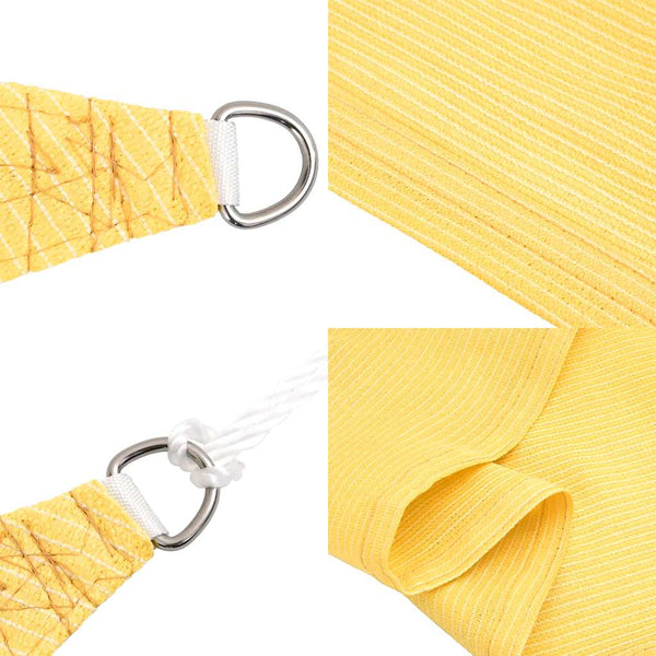 vidaXL Sun Shade Sail 160 g/m² Beige 4x4 m HDPE