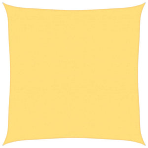 vidaXL Sun Sail 160 g/m² Beige 7x7 m HDPE
