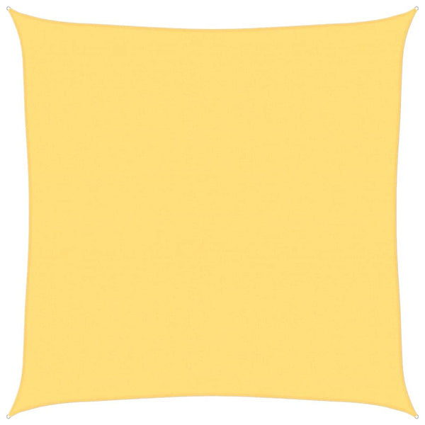 vidaXL Sun Sail 160 g/m² Beige 7x7 m HDPE