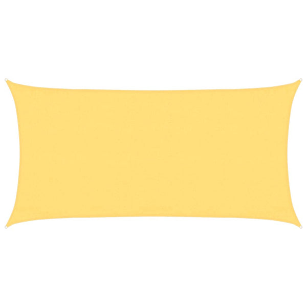 vidaXL Sun Shade Sail 160 g/m² Beige 3x6 m HDPE
