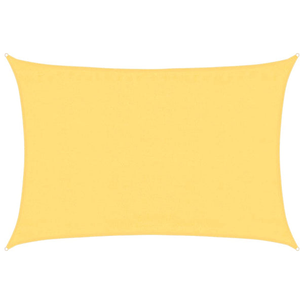vidaXL Sun Shade Sail 160 g/m² Beige 3.5x4.5 m HDPE