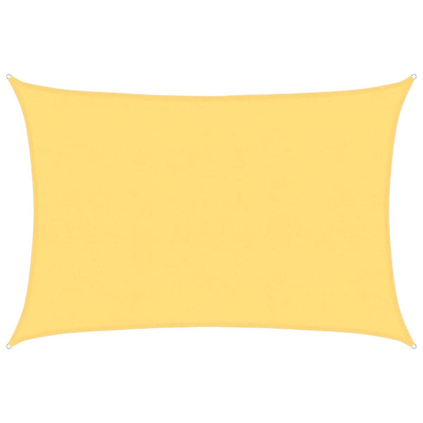 vidaXL Sun Shade Sail 160 g/m² Beige 5x7 m HDPE