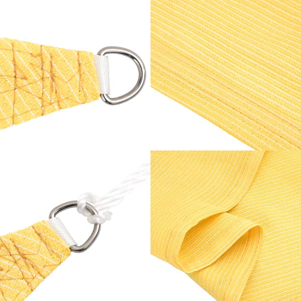 vidaXL Sun Shade Sail 160 g/m² Beige 5x7 m HDPE