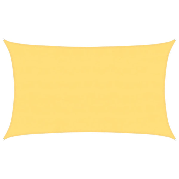 vidaXL Sun Shade Sail 160 g/m² Beige 5x8 m HDPE