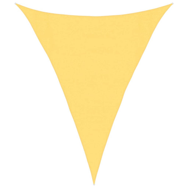 vidaXL Sun Shade Sail 160 g/m² Beige 3x4x4 m HDPE
